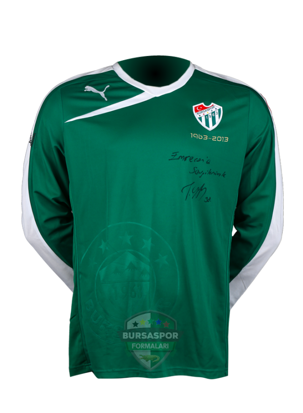 2013-2014 Yeşil Uzun Kollu Forma