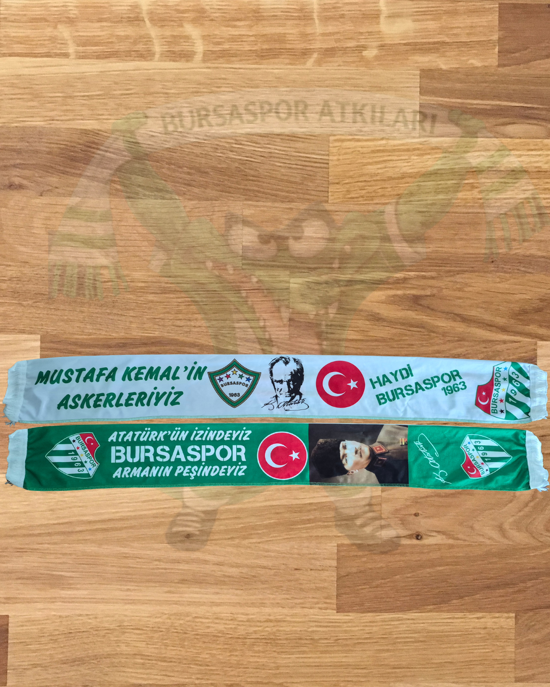 Büyük Atatürk Bursaspor Şal Atkı 