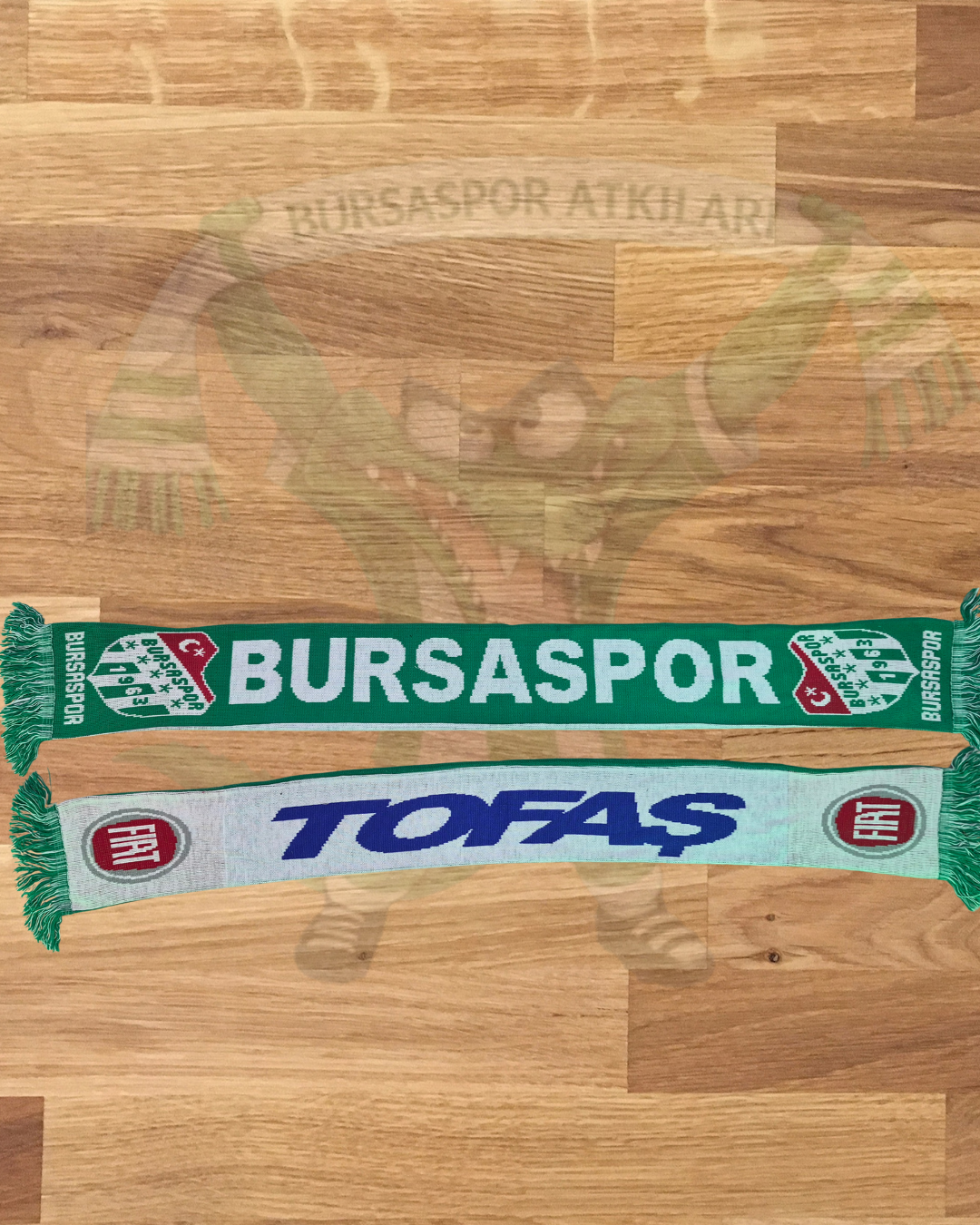 Tofaş Çalışanları Bursaspor Çift Kat Atkısı 
